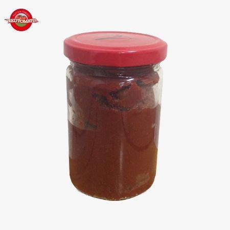 মিষ্টি এবং তিক্ত জার টমেটো পেস্ট 250 মিলি প্রাকৃতিক স্বাদ এবং রঙ