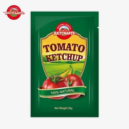 চীন থেকে প্রিমিয়াম ৫০ গ্রাম কেচআপ স্যাচ, আইএসও, এইচএসিসিপি এবং এফডিএ দ্বারা প্রত্যয়িত, কারখানার মূল্যে উপলব্ধ