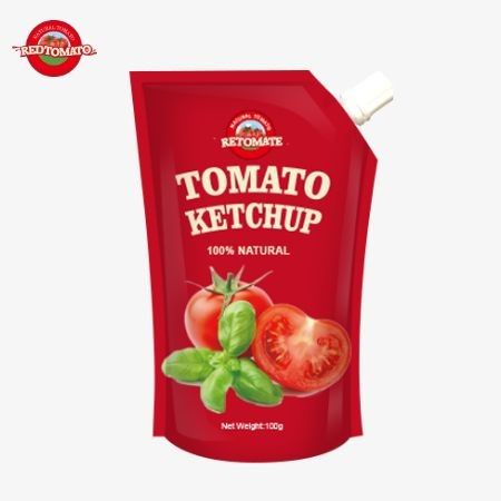 OEM চীন কারখানার দাম ডুবানো সস পকেট কেচপ 100g মিষ্টি এবং তিক্ত বিশুদ্ধ প্রাকৃতিক মশলা