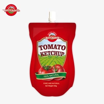 চীন OEM কারখানার দাম 100g মিষ্টি এবং তিক্ত স্যাচেট কেচআপ প্যাচ অল-প্রাকৃতিক মশলা