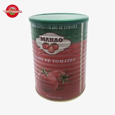 MAKAO 800g Canned Paste De tomates Brix28-30%
