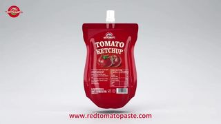প্রিমিয়াম 100g স্যাচেট কেচাপ ফ্যাক্টরির সরাসরি দাম